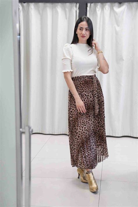 gonna lunga animalier gucci